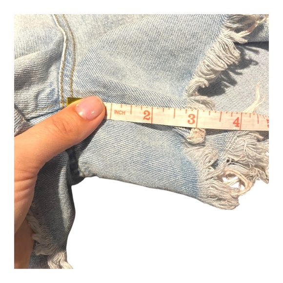 NWT Denim Overall Shorts - Picture 12 of 12
